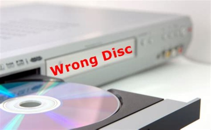Why does my DVD player says disc error?