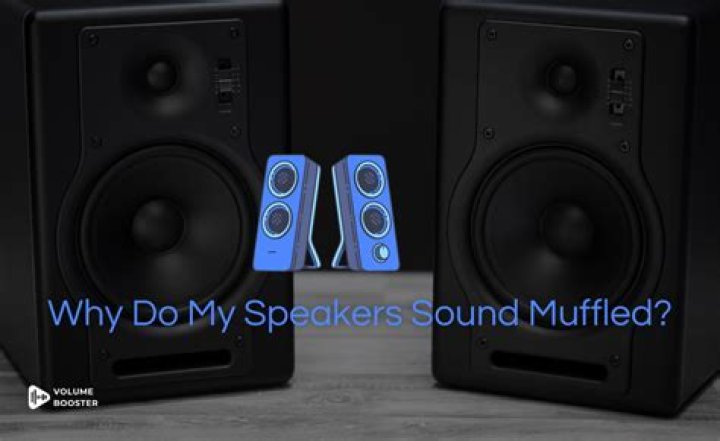 Why does my home stereo sound muffled?