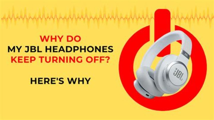 Why does my JBL keeps turning off?