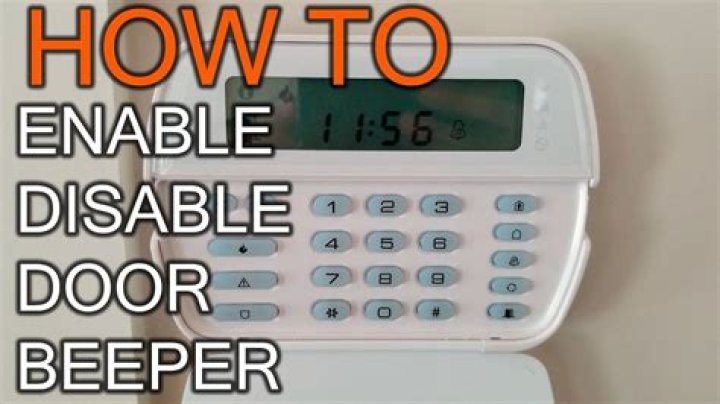 Why does my keypad door lock keep beeping?