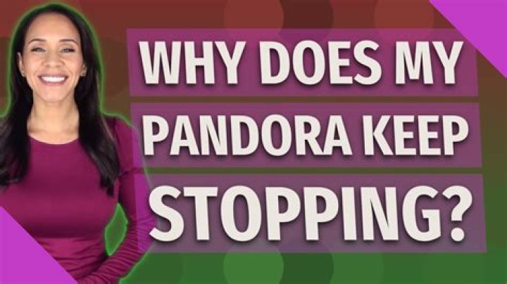 Why does my Pandora not work without Wi-Fi?