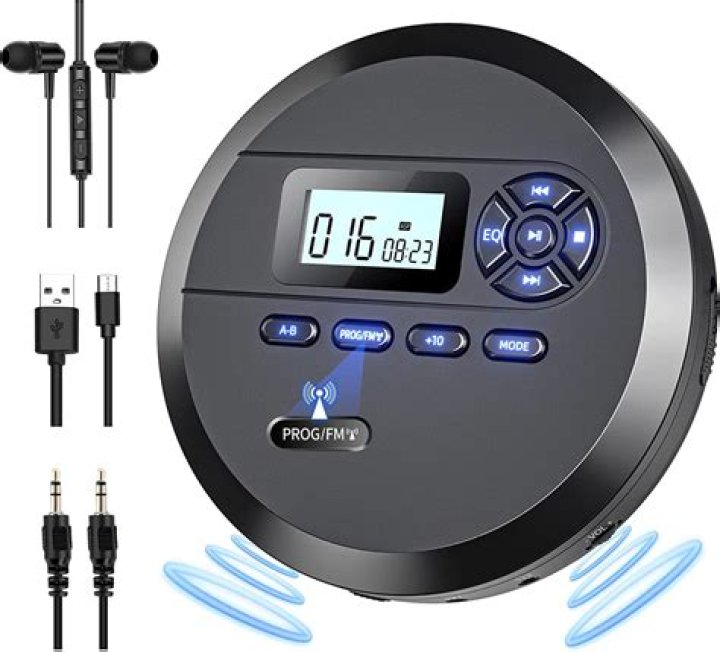 Why does my portable CD player say hold?