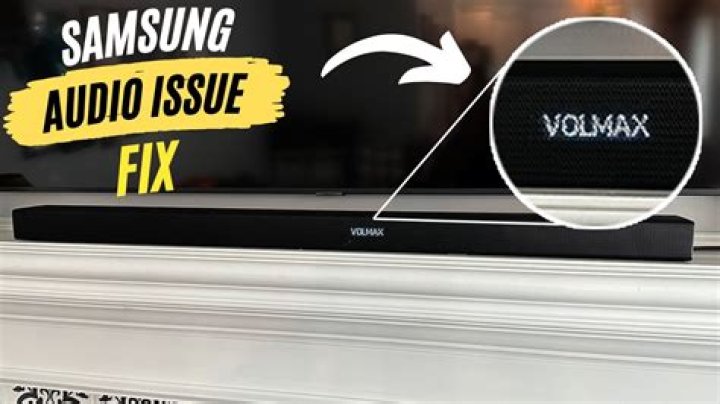 Why does my Samsung sound bar have no USB?