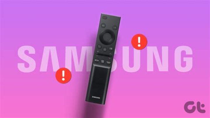 Why does my Samsung TV remote only work sometimes?