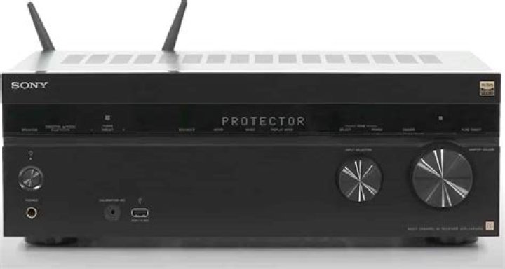 Why does my Sony receiver say protect?