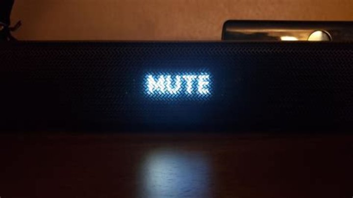 Why does my sound bar keep muting?