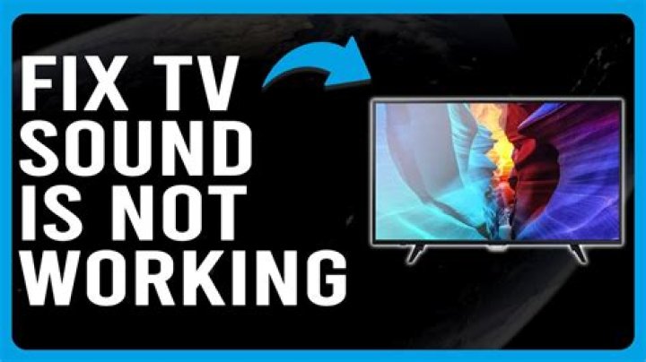 Why does my TV suddenly have no volume?
