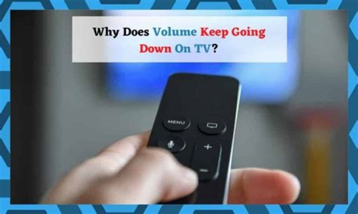 Why does my volume keep going up on my TV?