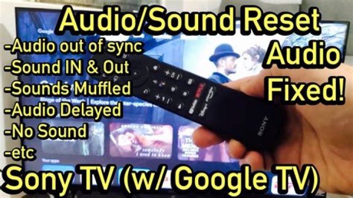 Why does the sound keep cutting out on my Sony TV?