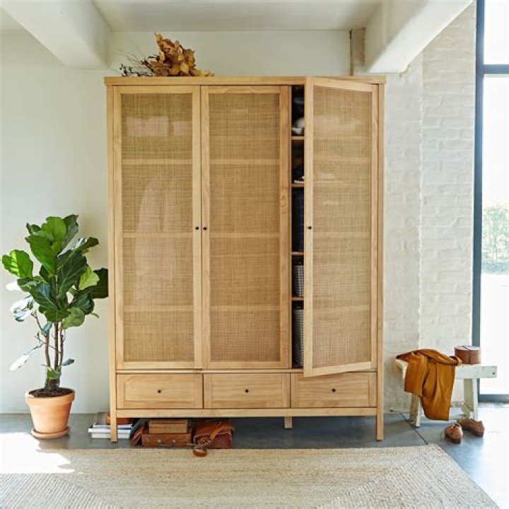 Why is a wardrobe made of wood?