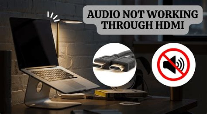 Why is Audio not working through HDMI?