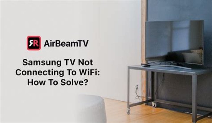 Why is broadcasting not working on my Samsung TV?