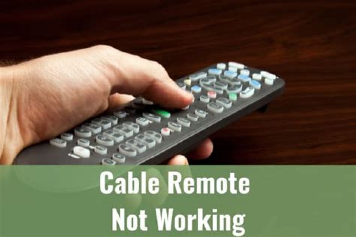 Why is my cable remote not working?