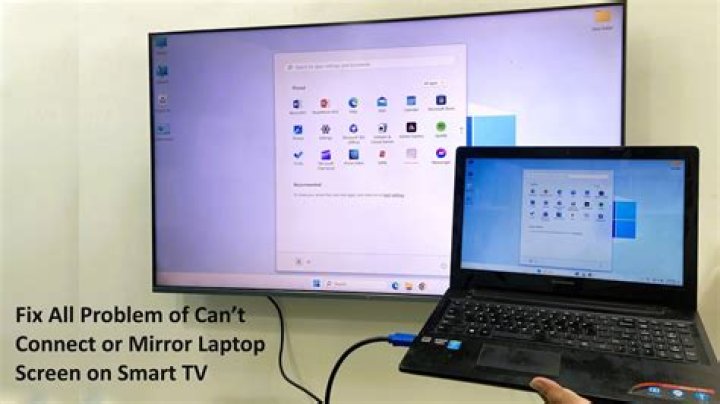 Why is my computer not connecting to my TV?
