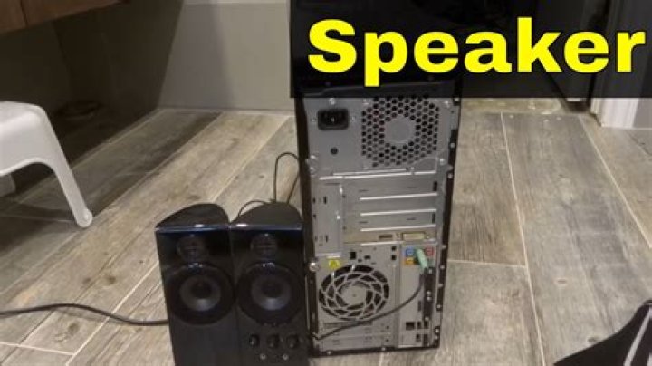 Why is my computer speaker not loud anymore?