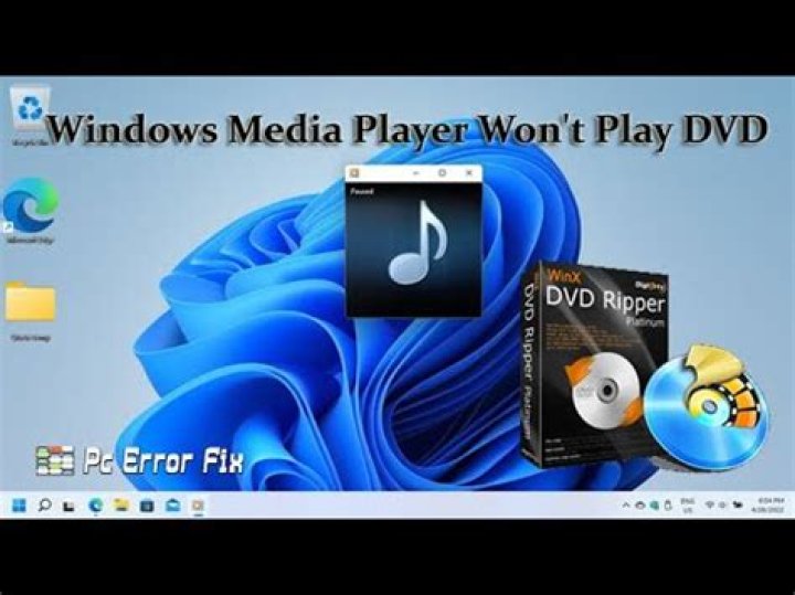 Why is my DVD player not playing on my computer?