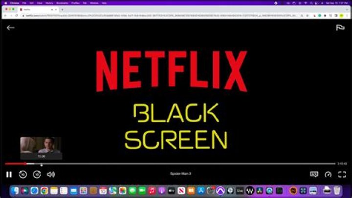 Why is my Netflix picture dark?