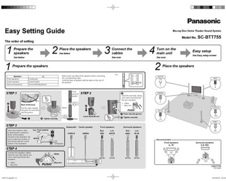 Why is my Panasonic btt755 not working?