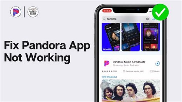 Why is my Pandora app not working on my iPhone?