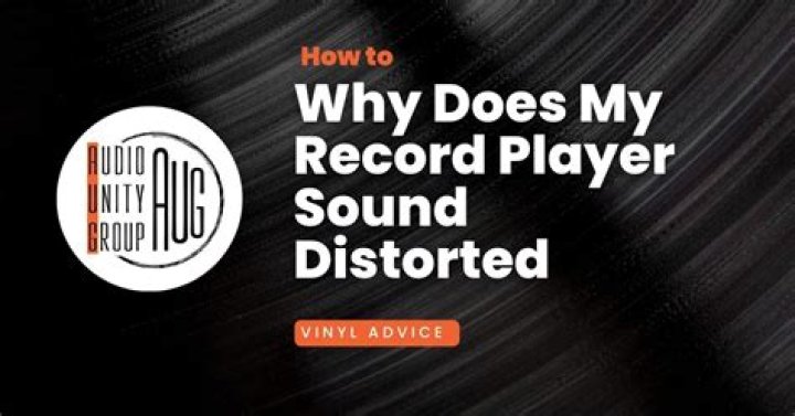 Why is my record player so high pitched?