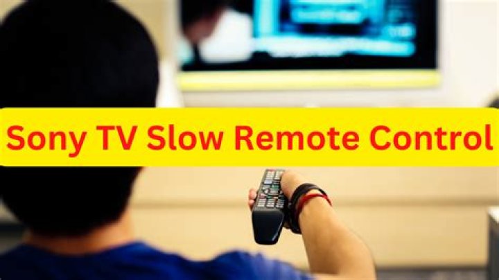 Why is my remote control so slow?
