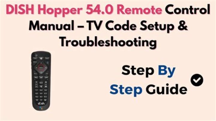 Why is my remote not working DISH?