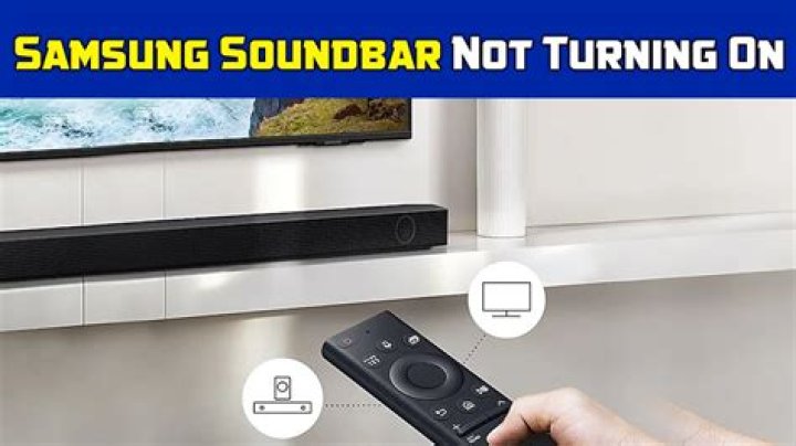 Why is my Samsung sound bar not pairing?