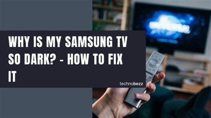 Why is my Samsung TV explaining everything?