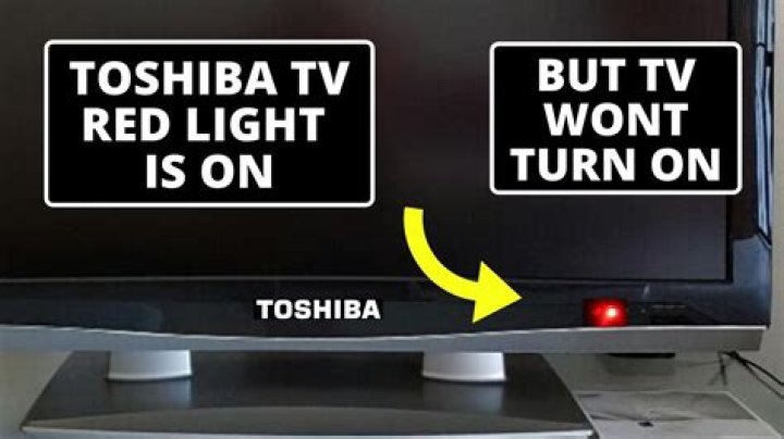 Why is my Toshiba TV not coming on?
