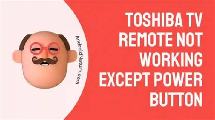 Why is my Toshiba TV not responding to the remote?