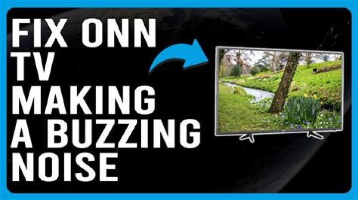 Why is my TV making a humming noise?