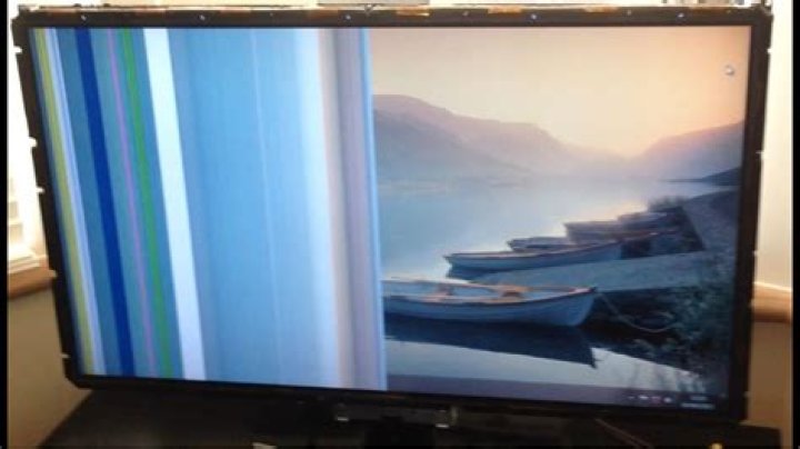 Why is my TV only showing half a picture?