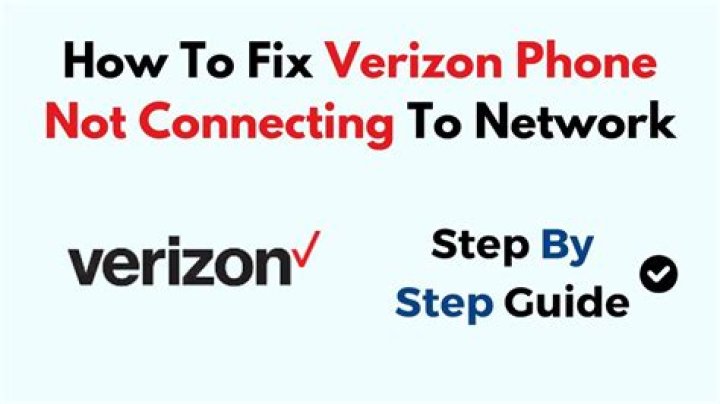 Why is my Verizon connection not working?