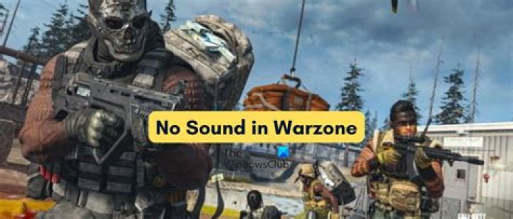 Why is my warzone sound not working?