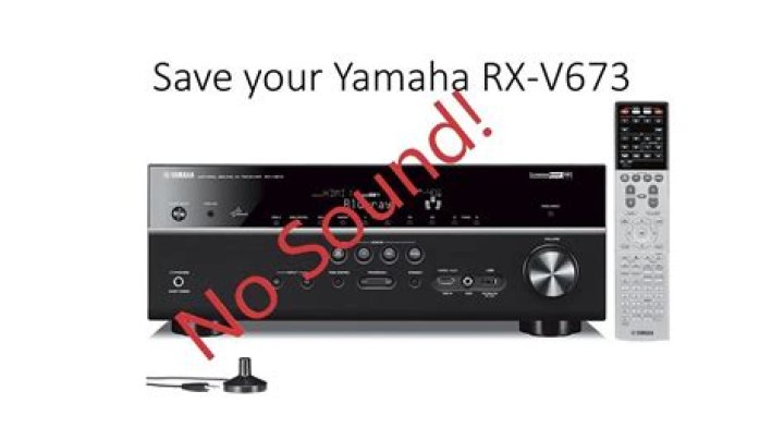 Why is my Yamaha rx-v673 not recognized on my Network?