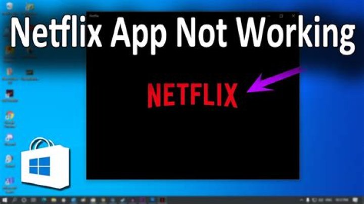 Why is Netflix not displaying properly?