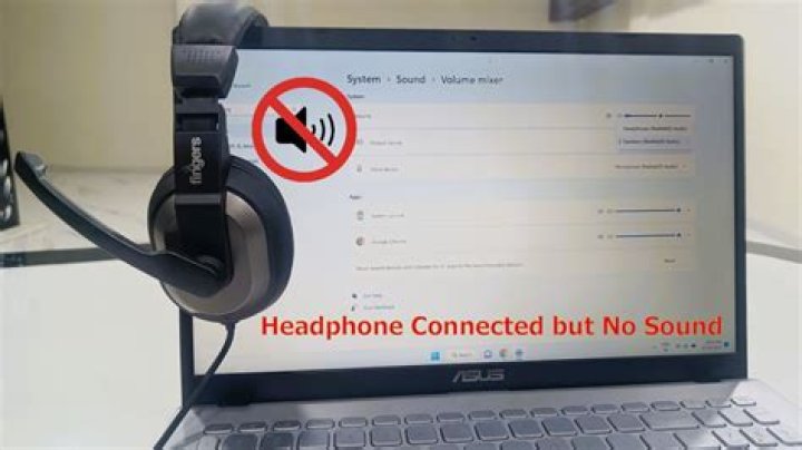 Why is no sound coming from my headphones?