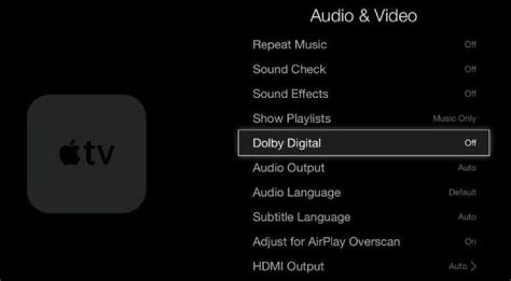 Why is the Audio on my Apple TV not working?