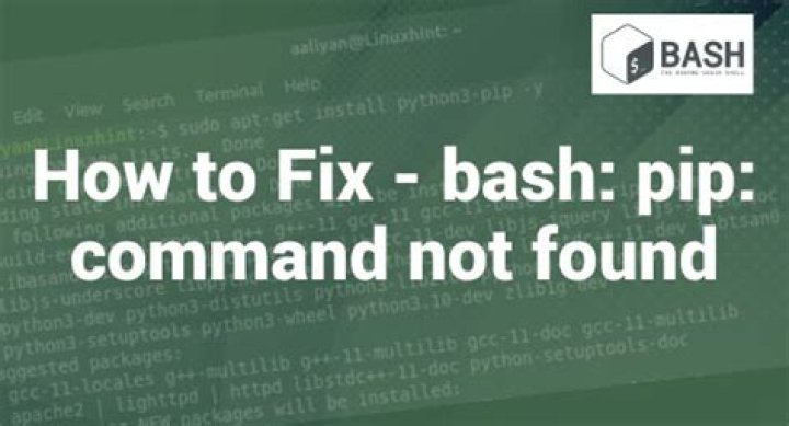 Why is the PIP command not found in Windows?
