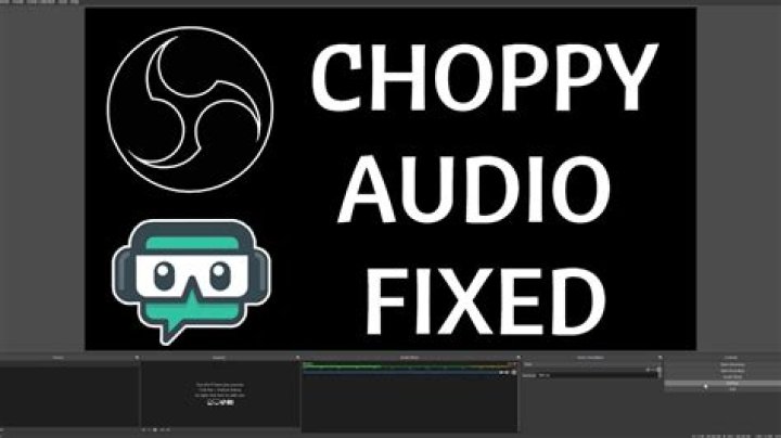 Why is the sound choppy on my TV?
