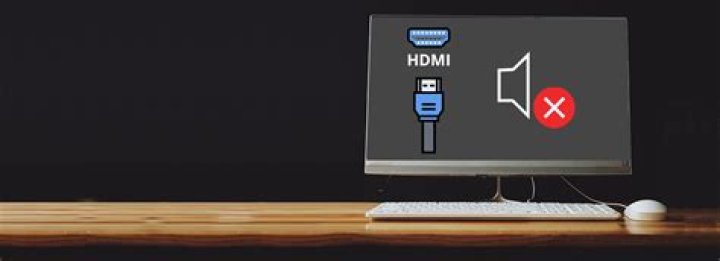 Why is there no sound when I plug in HDMI?