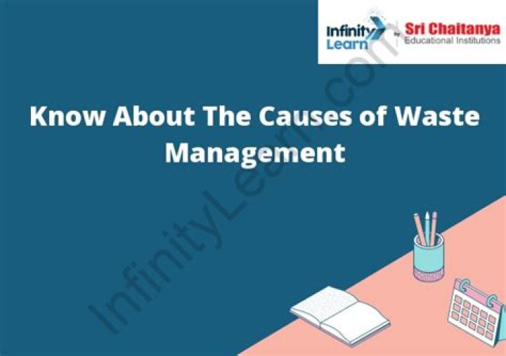 Why is waste management needed?