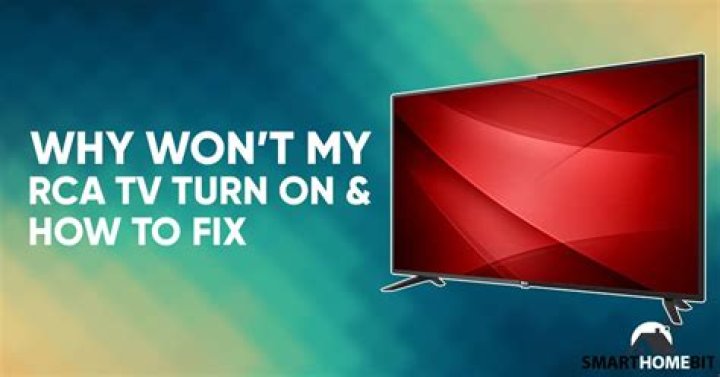 Why won t my RCA surround sound turn on?