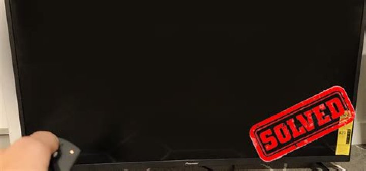 Why wont my pioneer elite TV turn on?