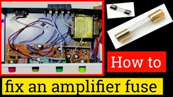 Will amp turn on if fuse is blown?