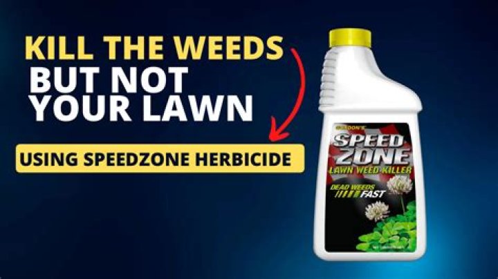 Will SpeedZone kill plants?